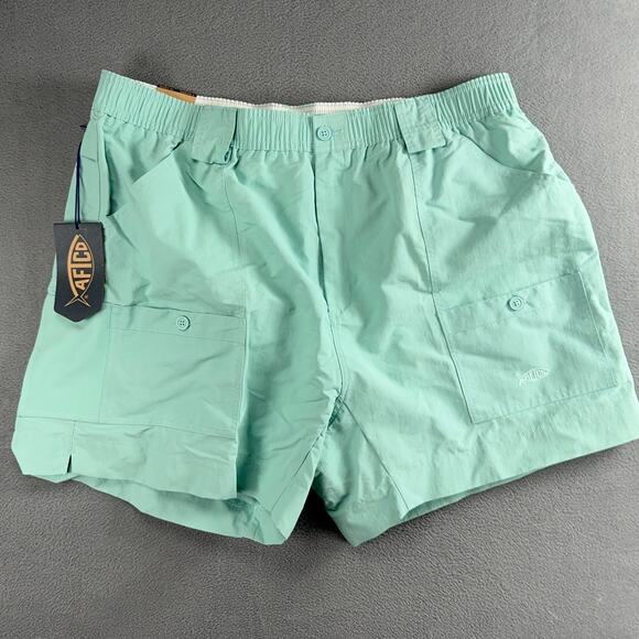 NWT AFTCO Original Fishing Cargo Shorts Men's Nylon 7-Pocket Size 42 New - Picture 2 of 11